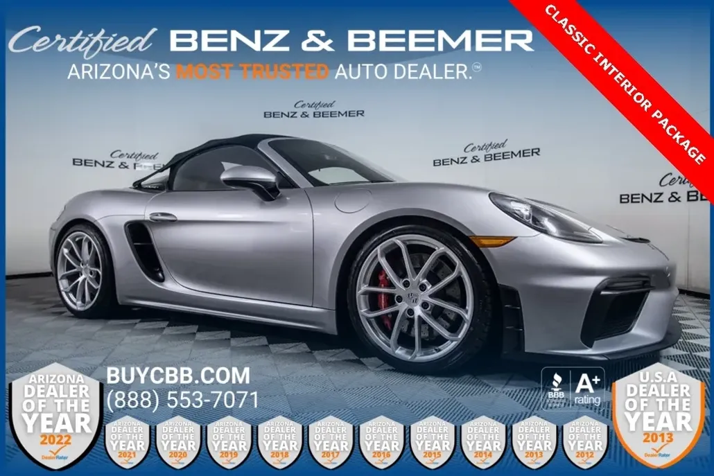 2022 Porsche Boxster Spyder photo 1