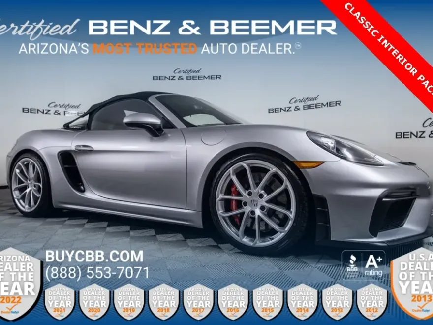 2022 Porsche Boxster Spyder photo 1