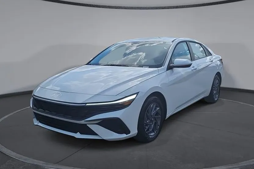 2025 Hyundai Elantra Hybrid Blue photo 1