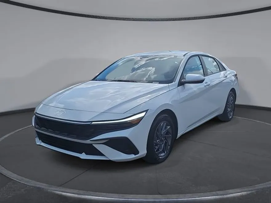 2025 Hyundai Elantra Hybrid Blue photo 1
