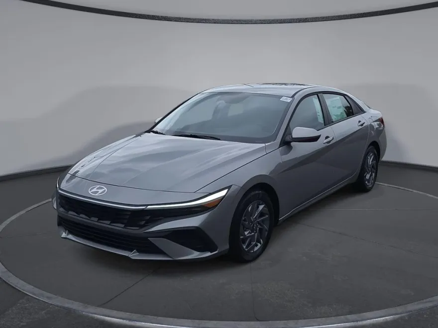 2025 Hyundai Elantra Hybrid Blue photo 1