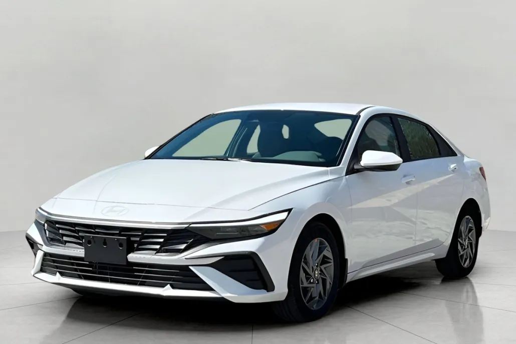 2025 Hyundai Elantra Hybrid Blue photo 1