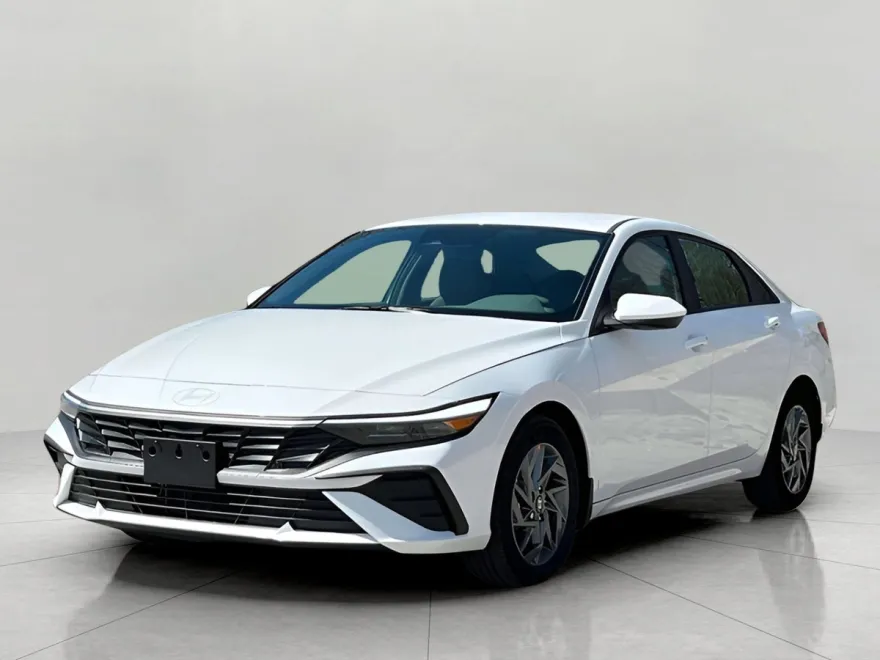 2025 Hyundai Elantra Hybrid Blue photo 1