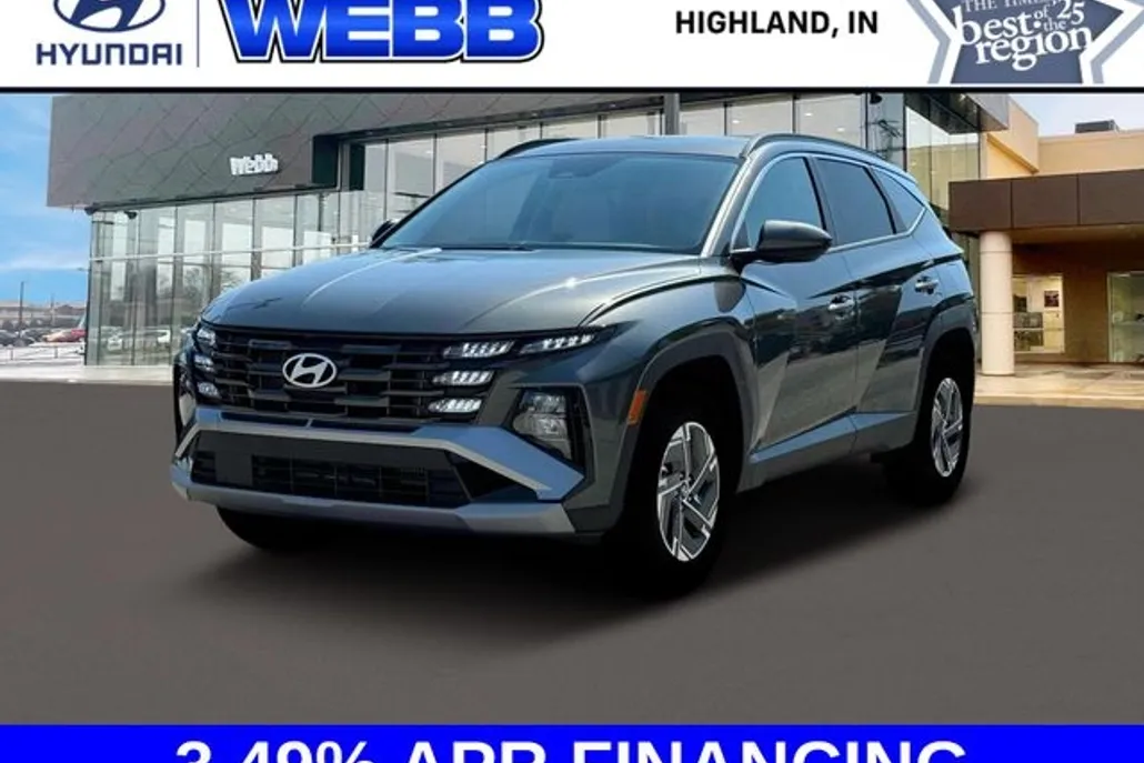 2025 Hyundai Tucson Hybrid Blue photo 1