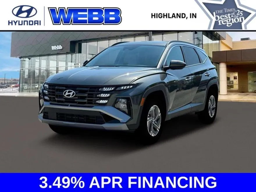 2025 Hyundai Tucson Hybrid Blue photo 1