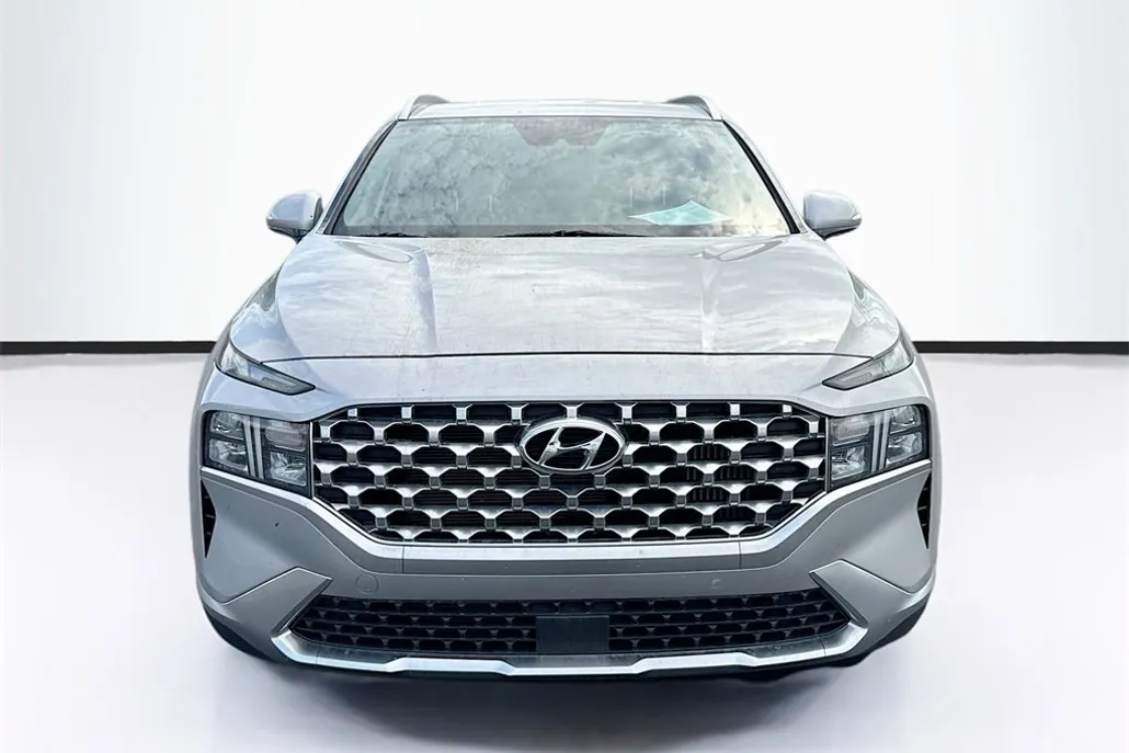 2021 Hyundai Santa Fe Blue photo 1