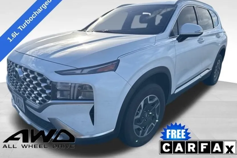 2022 Hyundai Santa Fe Blue photo 1