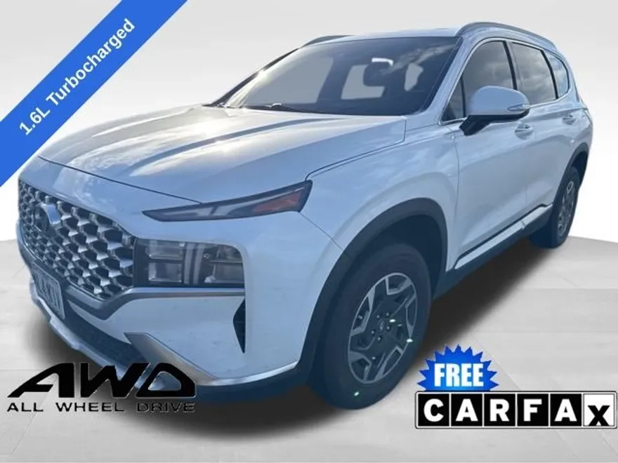 2022 Hyundai Santa Fe Blue photo 1