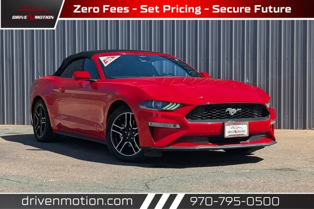 2021 Ford Mustang EcoBoost Premium Convertible photo 1