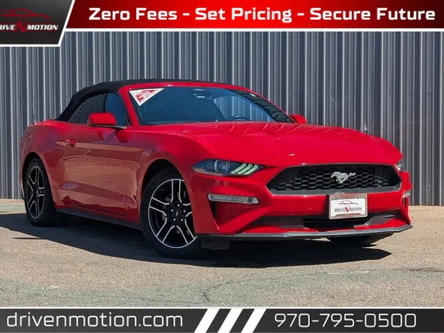 2021 Ford Mustang EcoBoost Premium Convertible photo 1