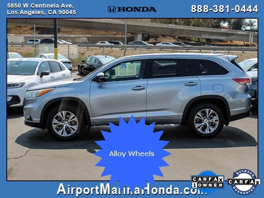 2015 Toyota Highlander XLE photo 1