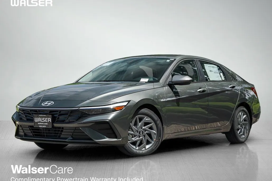 2025 Hyundai Elantra Hybrid Blue photo 1