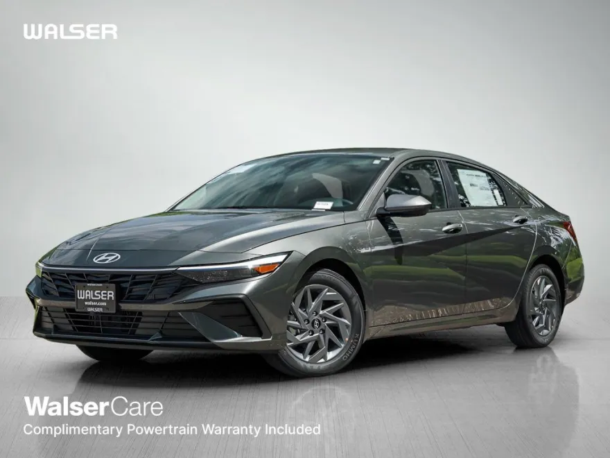 2025 Hyundai Elantra Hybrid Blue photo 1