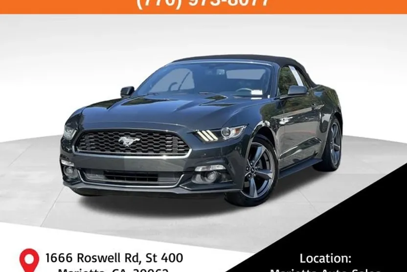 2016 Ford Mustang V6 Convertible photo 1