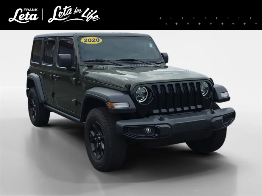 2020 Jeep Wrangler Unlimited Willys photo 1