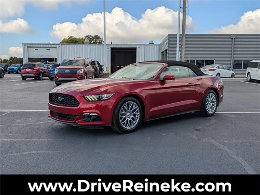 2017 Ford Mustang EcoBoost Premium Convertible photo 1