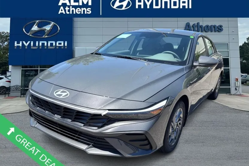 2025 Hyundai Elantra Hybrid Blue photo 1