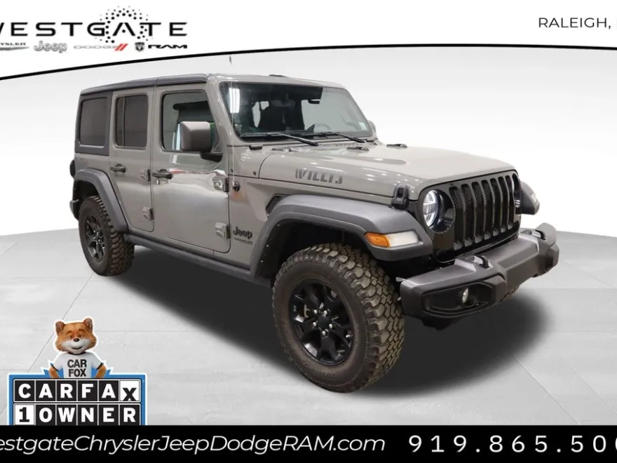 2021 Jeep Wrangler Unlimited Willys photo 1