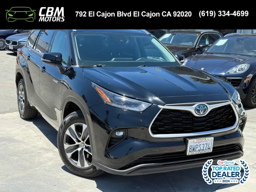 2021 Toyota Highlander Hybrid XLE photo 1