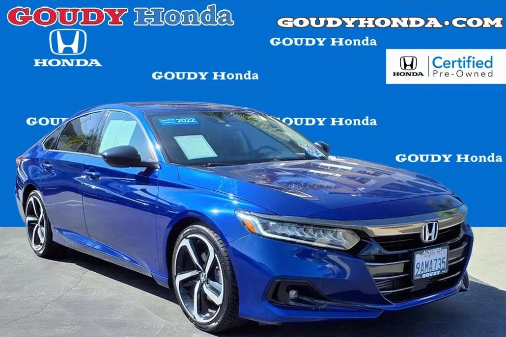 2022 Honda Accord Sport SE photo 1