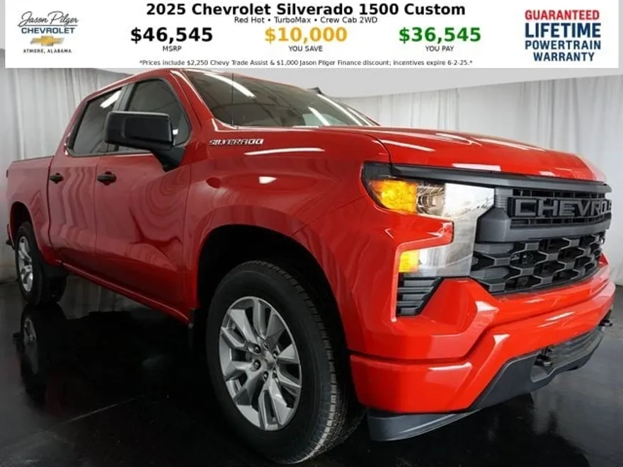 2025 Chevrolet Silverado 1500 Custom photo 1