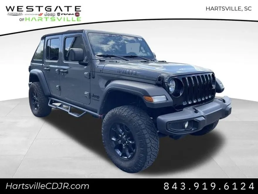 2021 Jeep Wrangler Unlimited Willys photo 1