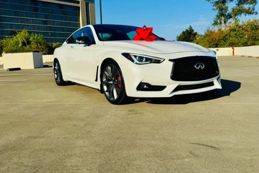 2021 Infiniti Q60 Red Sport 400 Coupe photo 1