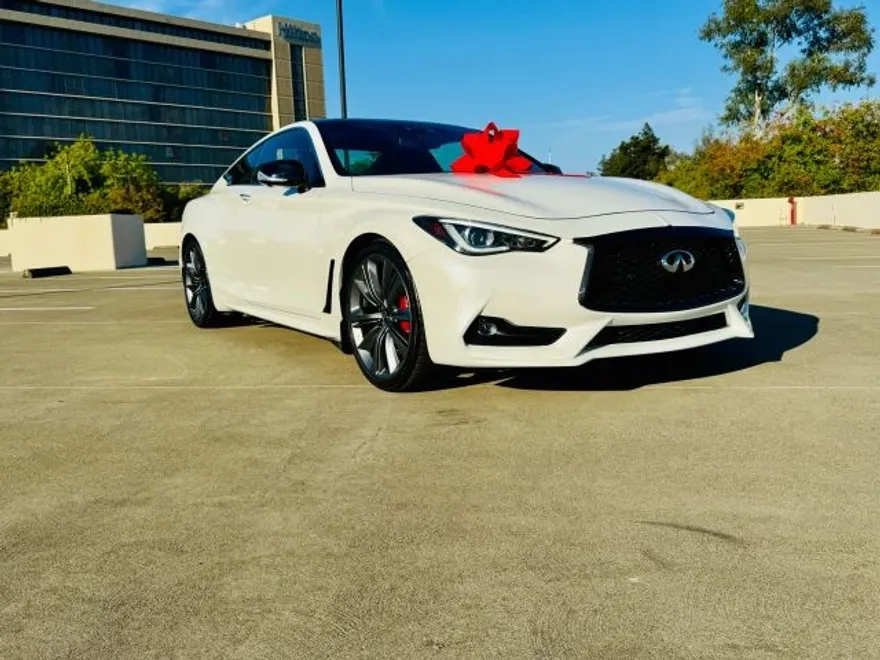2021 Infiniti Q60 Red Sport 400 Coupe photo 1