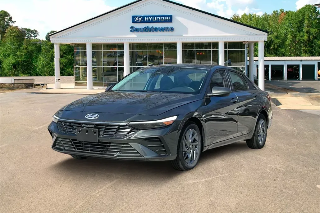 2025 Hyundai Elantra Hybrid Blue photo 1