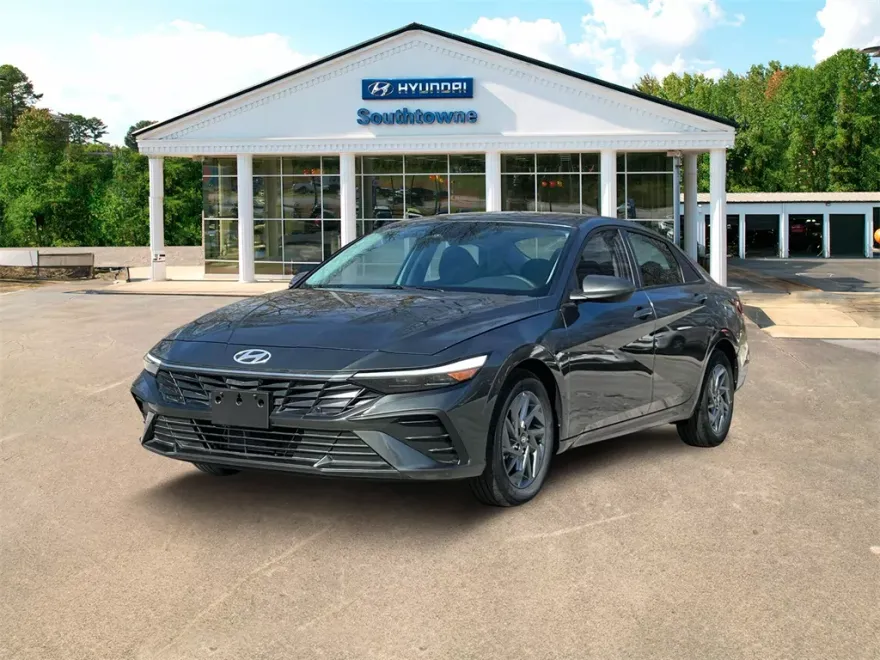 2025 Hyundai Elantra Hybrid Blue photo 1