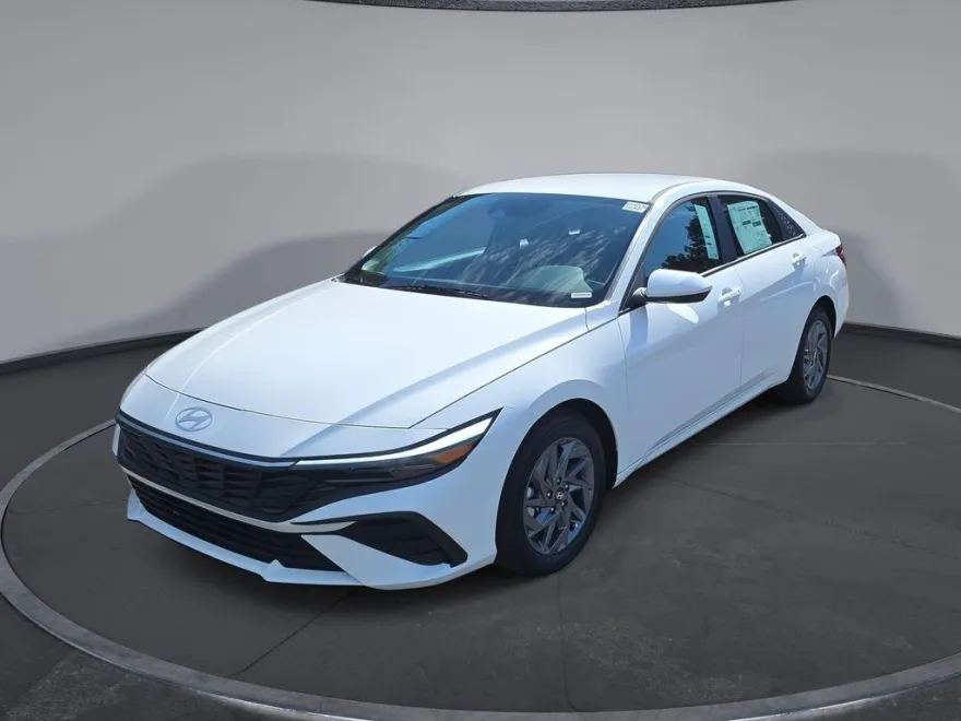 2025 Hyundai Elantra Hybrid Blue photo 1