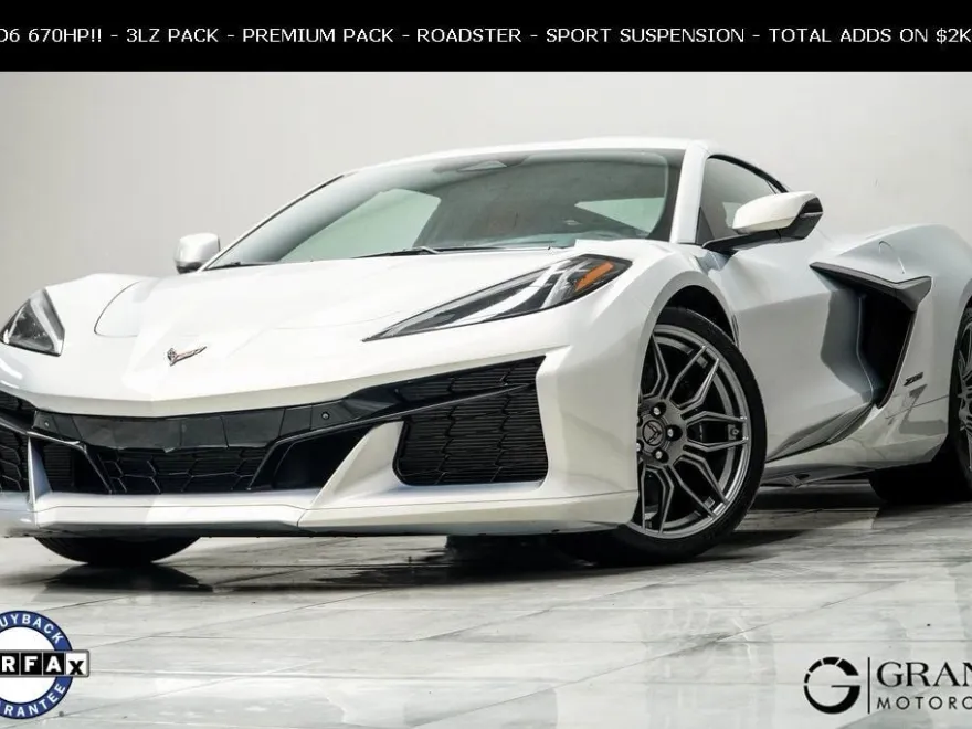 2024 Chevrolet Corvette Z06 Coupe 3LZ photo 1