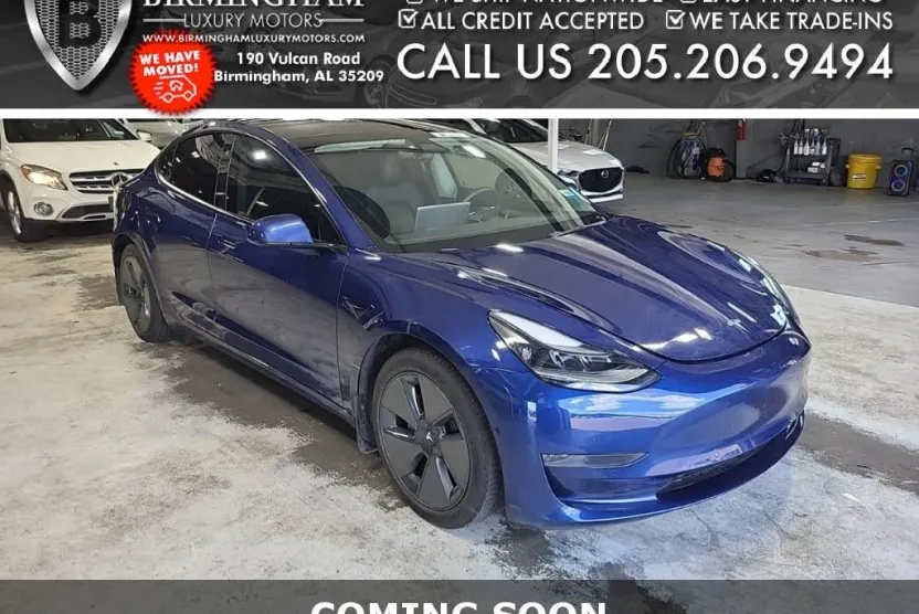 2021 Tesla Model 3 Standard Range Plus photo 1