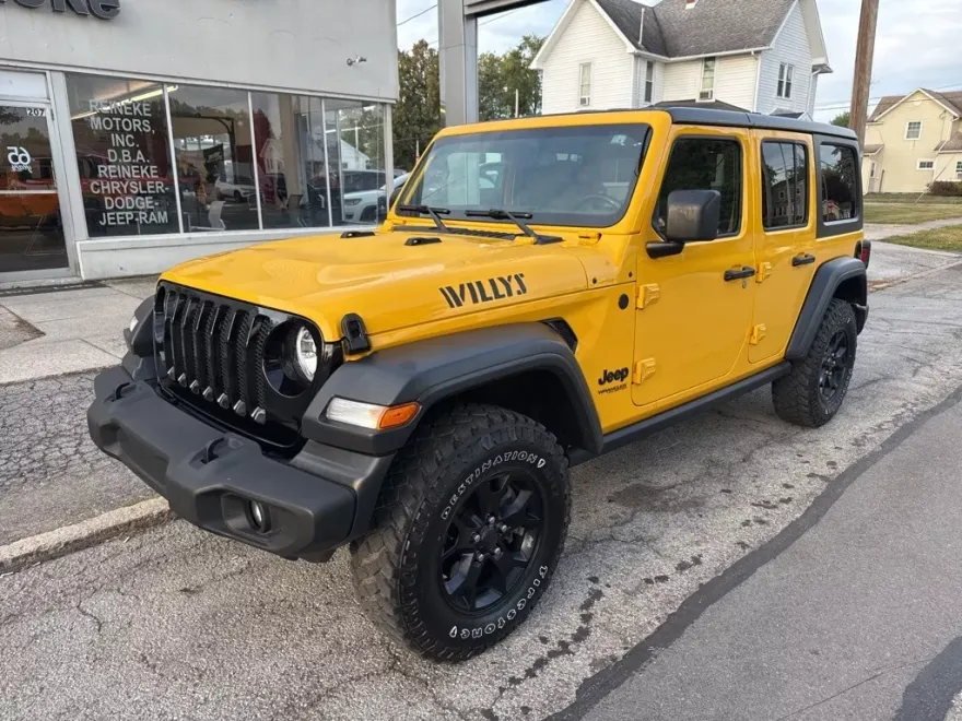 2020 Jeep Wrangler Unlimited Willys photo 1