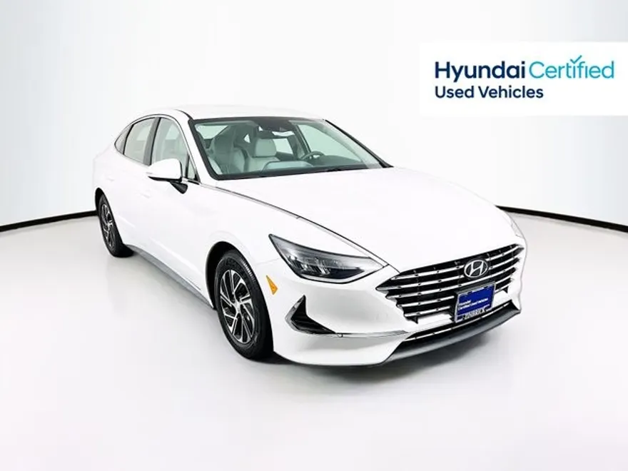 2021 Hyundai Sonata Hybrid Blue photo 1