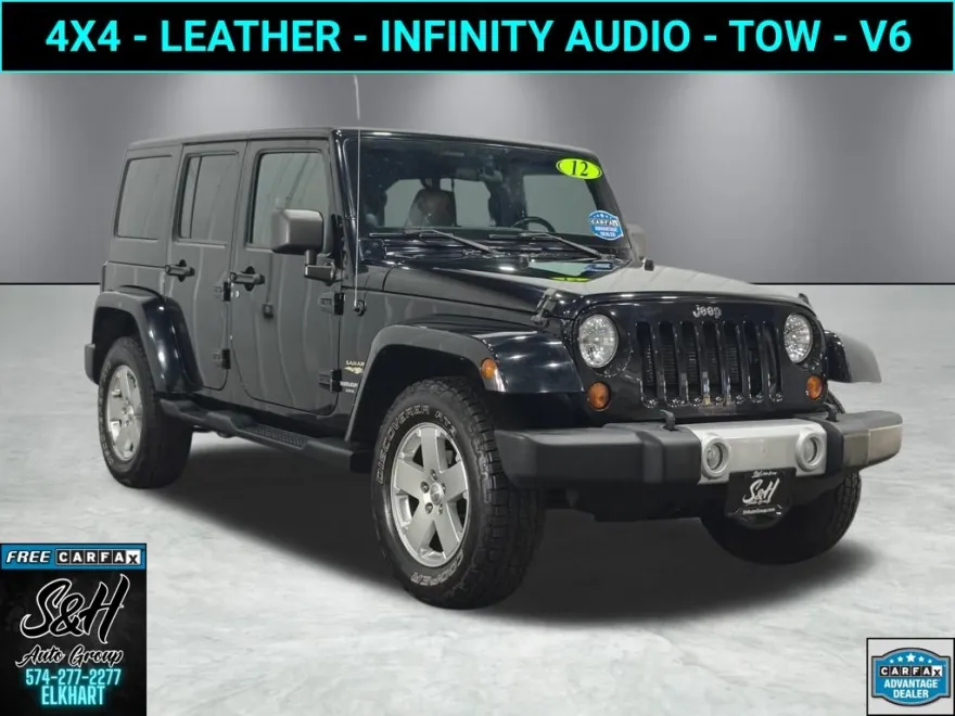 2012 Jeep Wrangler Unlimited Sahara photo 1