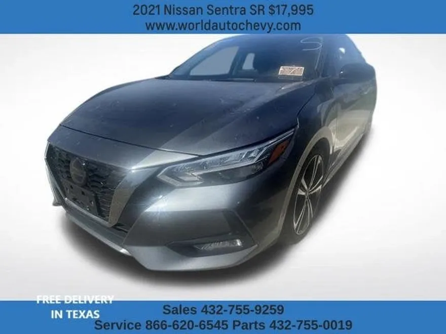 2021 Nissan Sentra SR photo 1