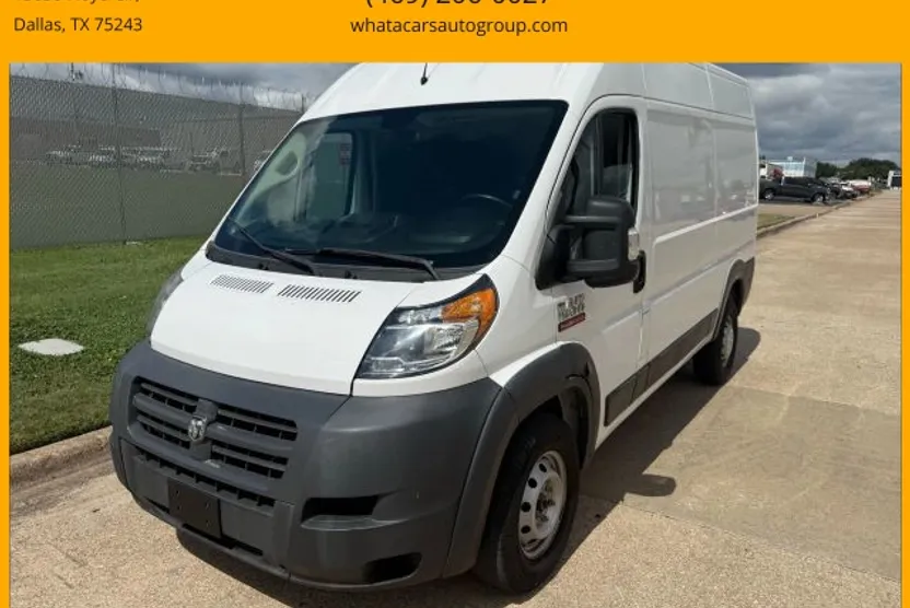 2017 Ram ProMaster 1500 High Roof photo 1