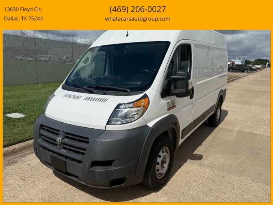 2017 Ram ProMaster 1500 High Roof photo 1