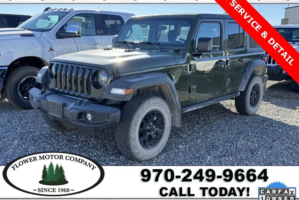 2021 Jeep Wrangler Unlimited Willys photo 1