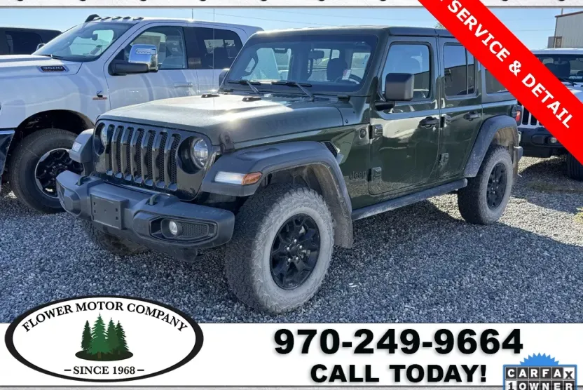 2021 Jeep Wrangler Unlimited Willys photo 1