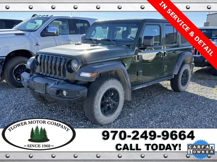 2021 Jeep Wrangler Unlimited Willys photo 1