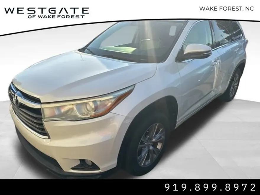 2015 Toyota Highlander XLE photo 1