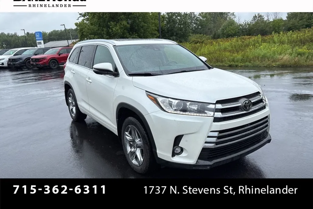 2019 Toyota Highlander Limited photo 1