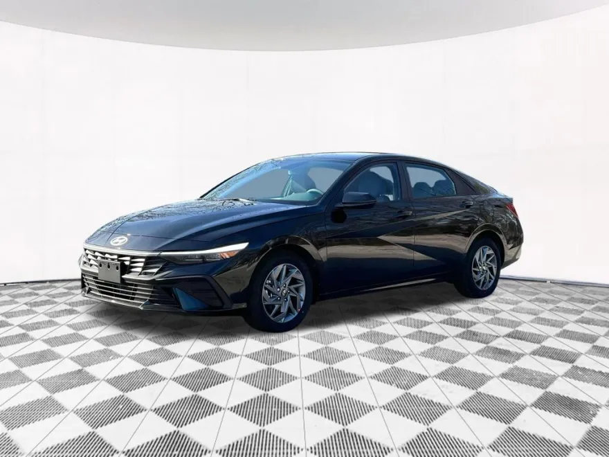 2025 Hyundai Elantra Hybrid Blue photo 1
