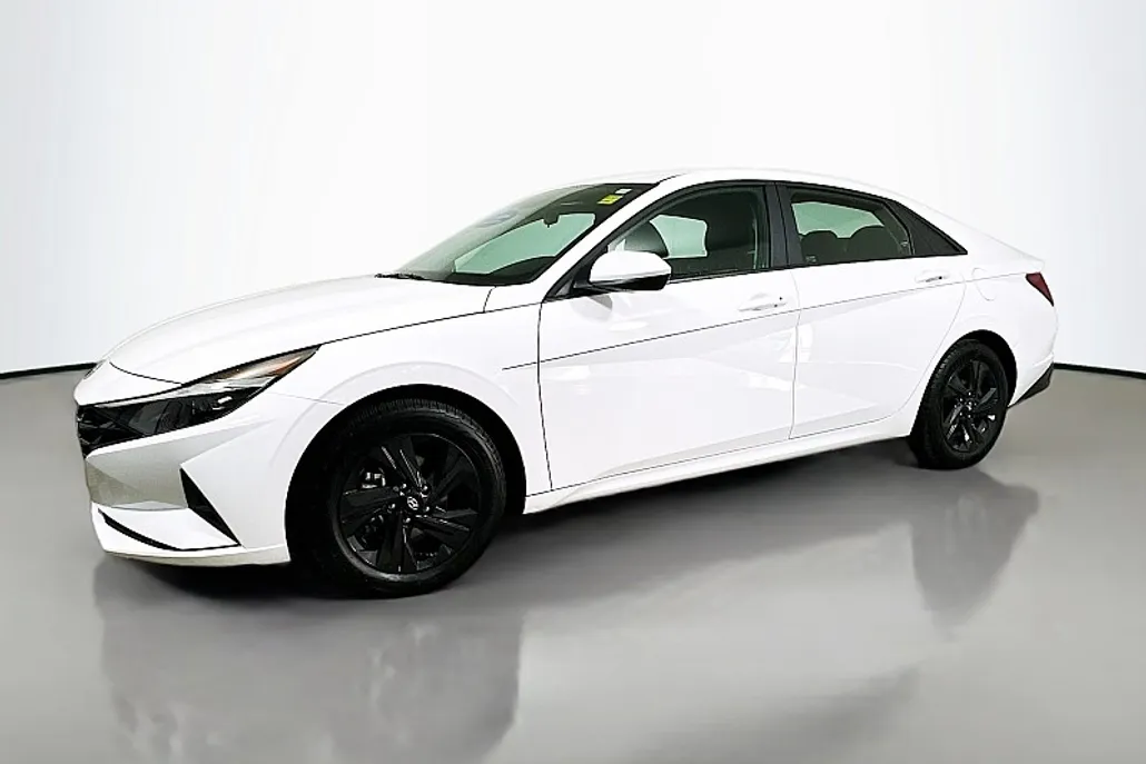 2023 Hyundai Elantra Hybrid Blue photo 1