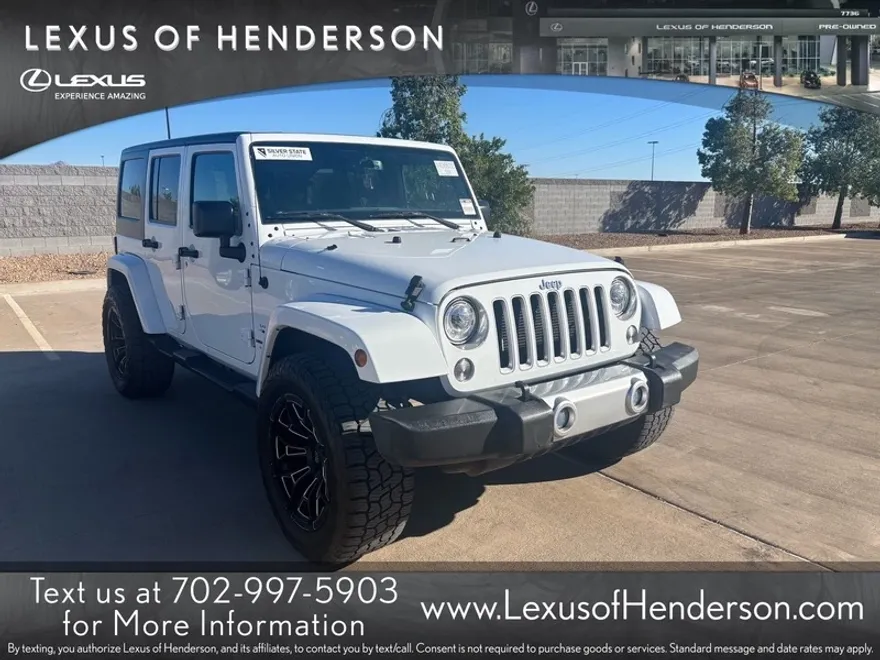 2018 Jeep Wrangler Unlimited Sahara photo 1
