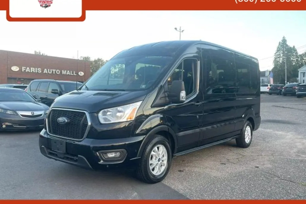 2021 Ford Transit Passenger XLT Van photo 1
