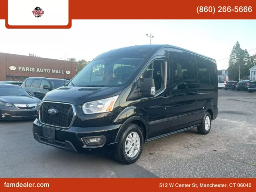 2021 Ford Transit Passenger XLT Van photo 1