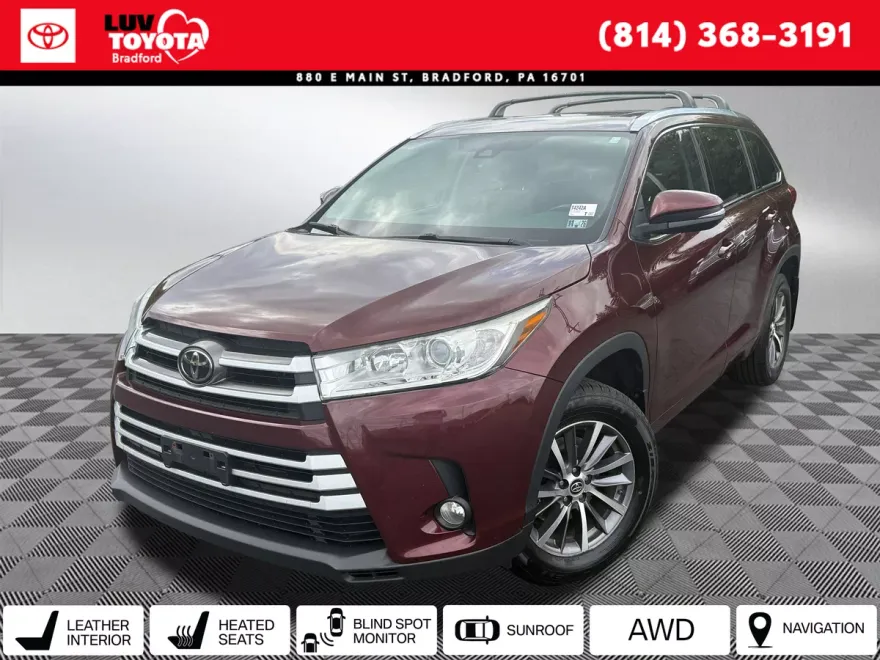 2017 Toyota Highlander XLE photo 1